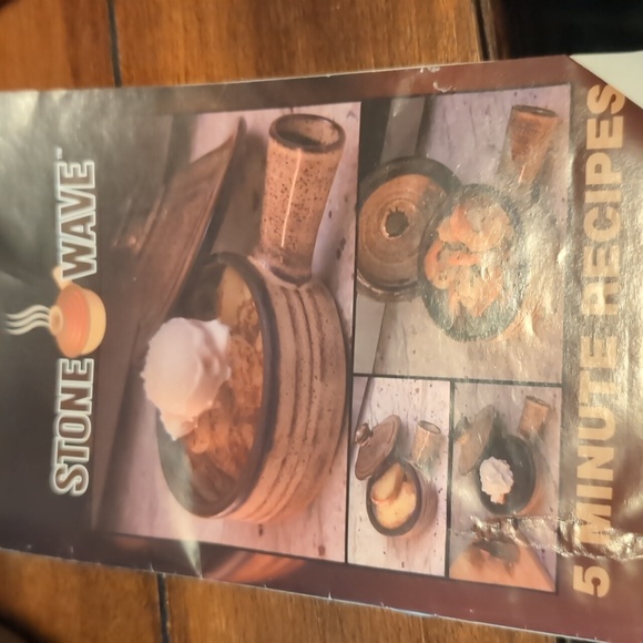 Stone Wave Cooker and Cookbook Pamphlet - Picture 2 of 6